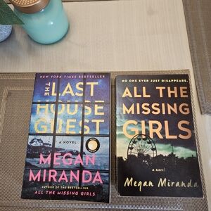 Megan Miranda The Last House Guest All the Missing Girls books lot novel